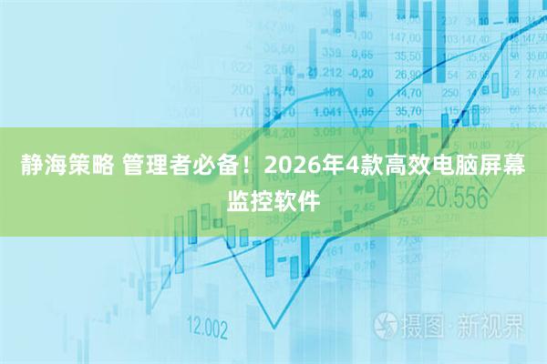 静海策略 管理者必备！2026年4款高效电脑屏幕监控软件